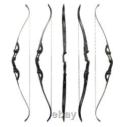 62 F Interface Recurve Bow Aluminum Takedown Riser 25-60lbs Archery Hunting US