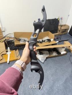 62 F Interface Recurve Bow Aluminum Takedown Riser 25-60lbs Archery Hunting US