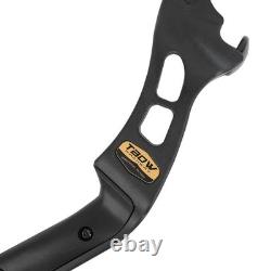 62 F Interface Recurve Bow Aluminum Takedown Riser 25-60lbs Archery Hunting US