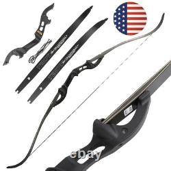 62 F Interface Recurve Bow Takedown Archery 25-60lbs Archery Shooting Training