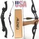 62 F Interface Takedown Archery Recurve Bow 25-60lbs Limbs Aluminum Bow Hunting