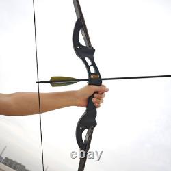 62 F Interface Takedown Archery Recurve Bow 25-60lbs Limbs Aluminum Bow Hunting