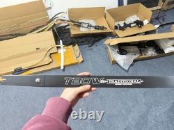 62 F Interface Takedown Archery RecurveBow 25-60lb Limb Bamboo Aluminum Hunting