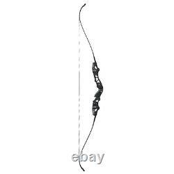 62 ILF Archery Recurve Bow 19 Riser Takedown 25-60lbs Archery Hunting