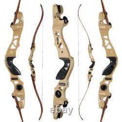 62 ILF Recurve Bow 25-65Lbs Hunting Bow Archery Training Practice Right Hand