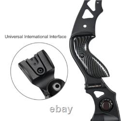 62 ILF Recurve Bow Right Hand Archery Arrows 25-60# Takedown Bow Hunting Target