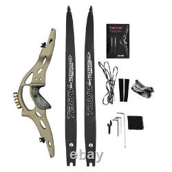 62 ILF Recurve Bow Set 30-60lbs Archery 19 Riser Takedown Hunting Target USA