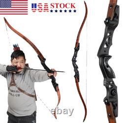 62 ILF Recurve Bow Takedown Bow 25-60lbs Archery Competition Hunting Shoot RH