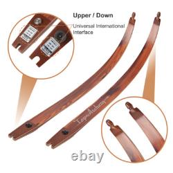 62 ILF Recurve Bow Takedown Bow 25-60lbs Archery Competition Hunting Shoot RH