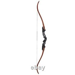 62 ILF Recurve Bow Takedown Bow 25-60lbs Archery Competition Hunting Shoot RH