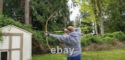 62 LEFT HAND OSAGE Reflex / Deflex Longbow