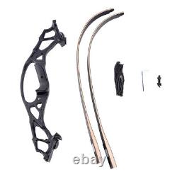 62 Recurve Bow 30-60lbs Takedown Aluminum Riser Archery American Hunting Shoot