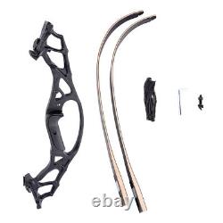 62 Takedown Recurve Bow 30-60lbs Aluminum Riser Archery Shoot American Hunting