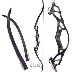 62 Takedown Recurve Bow 30-60lbs Archery Aluminum Riser Bow Hunting Target