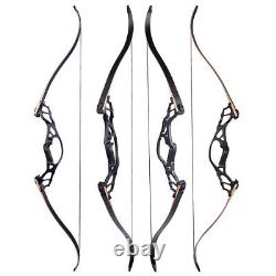 62 Takedown Recurve Bow 30-60lbs Archery Aluminum Riser Bow Hunting Target