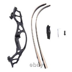 62 Takedown Recurve Bow 30-60lbs Archery Aluminum Riser Bow Hunting Target