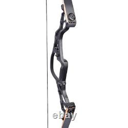 62 Takedown Recurve Bow 30-60lbs Archery Aluminum Riser Bow Hunting Target