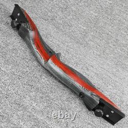 62 Takedown Recurve Bow 50lbs 12X Carbon Arrows Archery Hunting Target Shooting