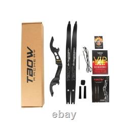 62 Takedown Recurve Bow American Hunting 25-60lbs Limbs F Interface Archery Bow