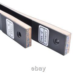 62 Takedown Recurve Bow Arrow Set 60lbs Archery Aluminum Bow Hunting Target US