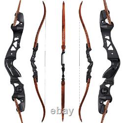 62ILF Takedown Recurve Bow 25-60lbs Archery Competition Athletic Bow Hunting RH