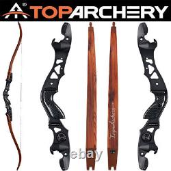 62ILF Takedown Recurve Bow 25-60lbs Archery Competition Athletic Bow Hunting RH