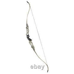 64'' Archery Recurve Bow ILF 30-60lbs Takedown 21'' Bow Riser RH Shooting Target