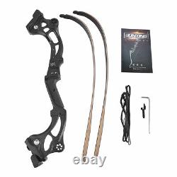 64 Archery Takedown Recurve Bow 30-55lbs Right Hand Bow Hunting Competition