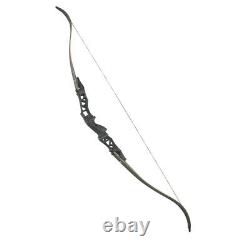 64 ILF Recurve Bow 30-60lbs Takedown 21 Riser Target Shooting Archery Hunting