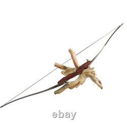 64 Takedown Longbow Traditional Recurve Bow Hunting Bow for Adult 25-45lbs