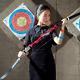 66'' 26# Archery Takedown Recurve Bow Rh Alloy Riser Hunting Bowstring Sight Set