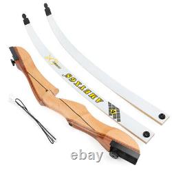 66''68''70'' Recurve Bow Set 14-40lbs Archery Takedown Bow Practice Hunt Shoot