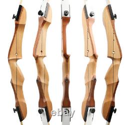 66''68''70'' Recurve Bow Set 14-40lbs Archery Takedown Bow Practice Hunt Shoot