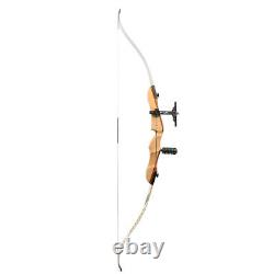 66''68''70'' Recurve Bow Set 14-40lbs Archery Takedown Bow Practice Hunt Shoot