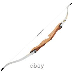 66''68''70'' Recurve Bow Set 14-40lbs Archery Takedown Bow Practice Hunt Shoot