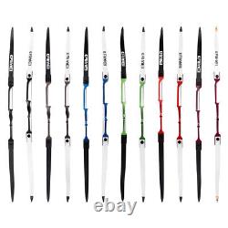 66 68 70 Recurve Bow Takedown 12-40lbs Aluminum Archery Target Hunting Shoot