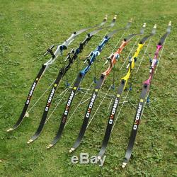 66 68 70 Takedown Recurve Bow Archery Hunting Target Shooting 18-40lbs