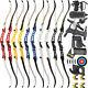 66 68 70 Takedown Recurve Bow Set 14-40lbs Archery Target Hunting Shooting