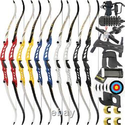 66 68 70 Takedown Recurve Bow Set 14-40lbs Archery Target Hunting Shooting