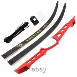 66 68 70Archery Recurve Bow Set Hunting Takedown 14-40lbs Alloy Adult Target