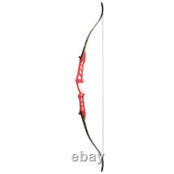 66 68 70Archery Recurve Bow Set Hunting Takedown 14-40lbs Alloy Adult Target
