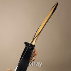 66'' AF Archery Manchu Bow Long Bow Ancient Asiatic Recurve Bow Archery 25-45lbs