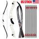 66 Archery Recurve Bow 20-40lbs Takedown Aluminum Riser For Rh Hunting Shooting