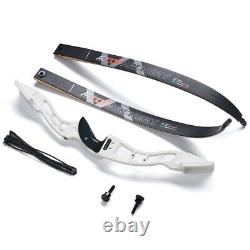 66'' Archery Takedown Recurve Bow Carbon Arrows 20-40lbs Hunting Bow Aluminum