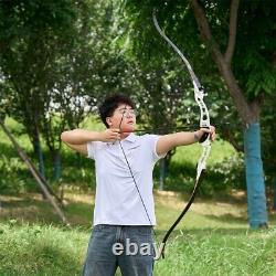 66'' Archery Takedown Recurve Bow Carbon Arrows 20-40lbs Hunting Bow Aluminum