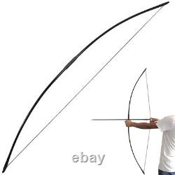 67 English Longbow 25-100lbs Straight Bow Traditional Archery Hunting Target