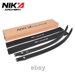 70 Nika N3 20-50LBS Recurve Bow Limbs 55% Carbonfibre Content Bow Accessories