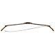70lb Snakeskin Recurve Bow Longbow Traditional Bow String Archery Hunting