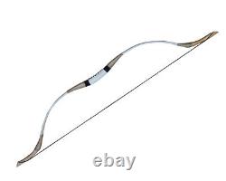 70lbs Archery Mongolian Horsebow Longbow Recurve Bow Hunting Shooting Target-US
