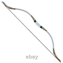70lbs Traditional Archery Hunting Mongolian Horsebow Recurve Bow Shooting Target